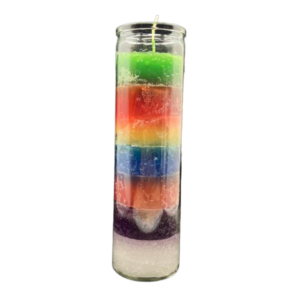7-Color Plain 7 Day Candle