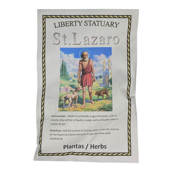 St. Lazarus/ San Lazaro Dried Herb Bath